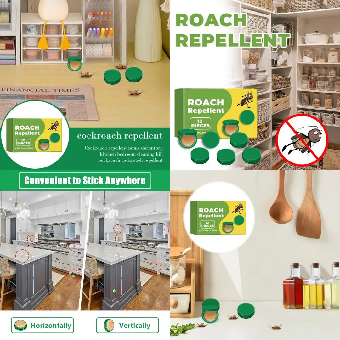 Roach Shield Natural Gel – Safe & Powerful Cockroach Killer for Kitchens, Bathrooms & Cabinets